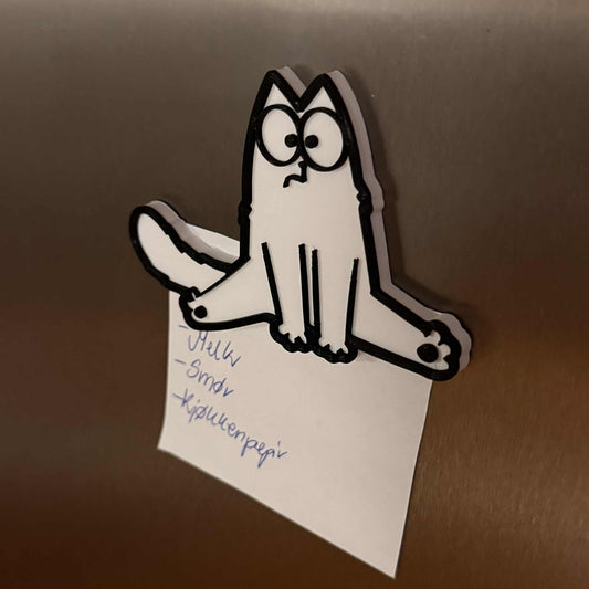 Magnet – Morsom katt (10stk.)