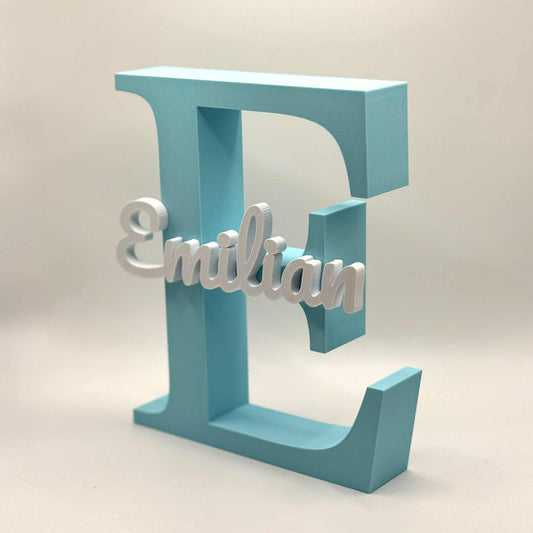 Stor bokstav med navn