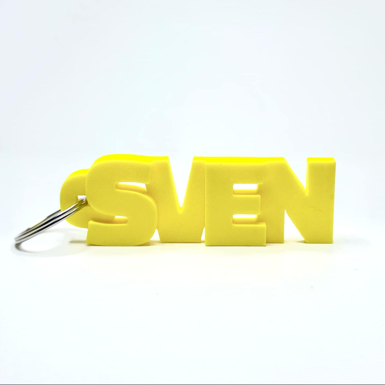 Personlig nøkkelring med navn