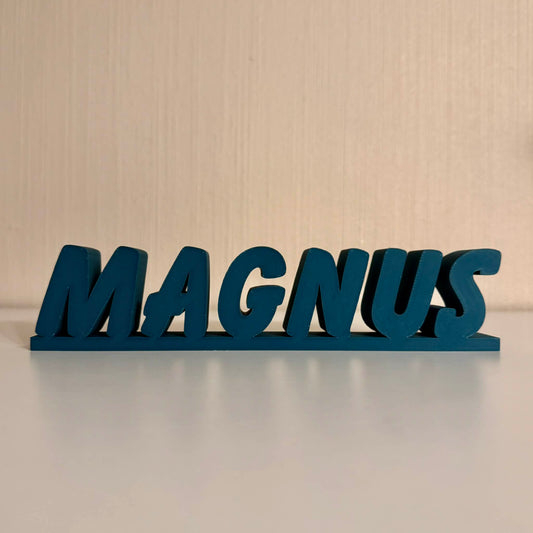 Personlig navnedekorasjon