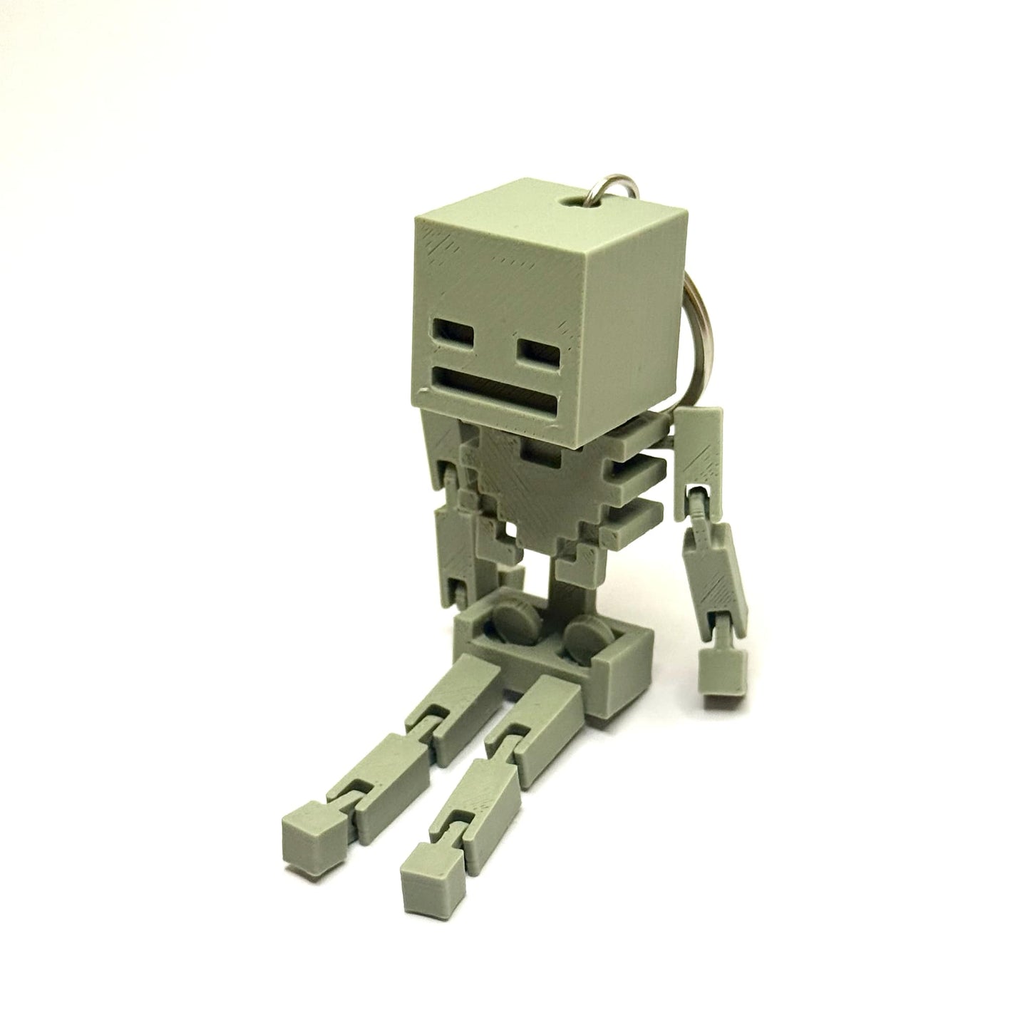 Minecraft Zombie Nøkkelring