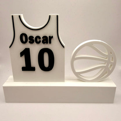 Personlig basketball-dekorasjon