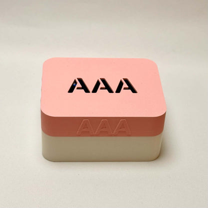 Batteriboks for AA og AAA