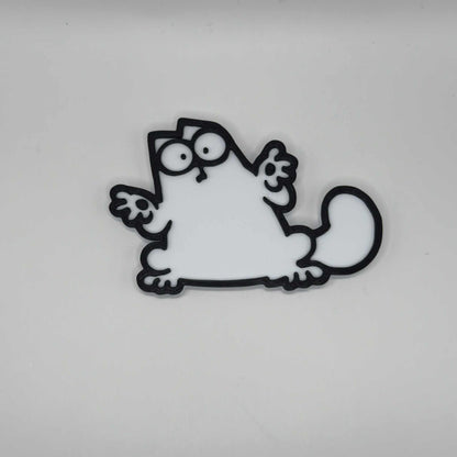 Magnet – Morsom katt (1stk.)