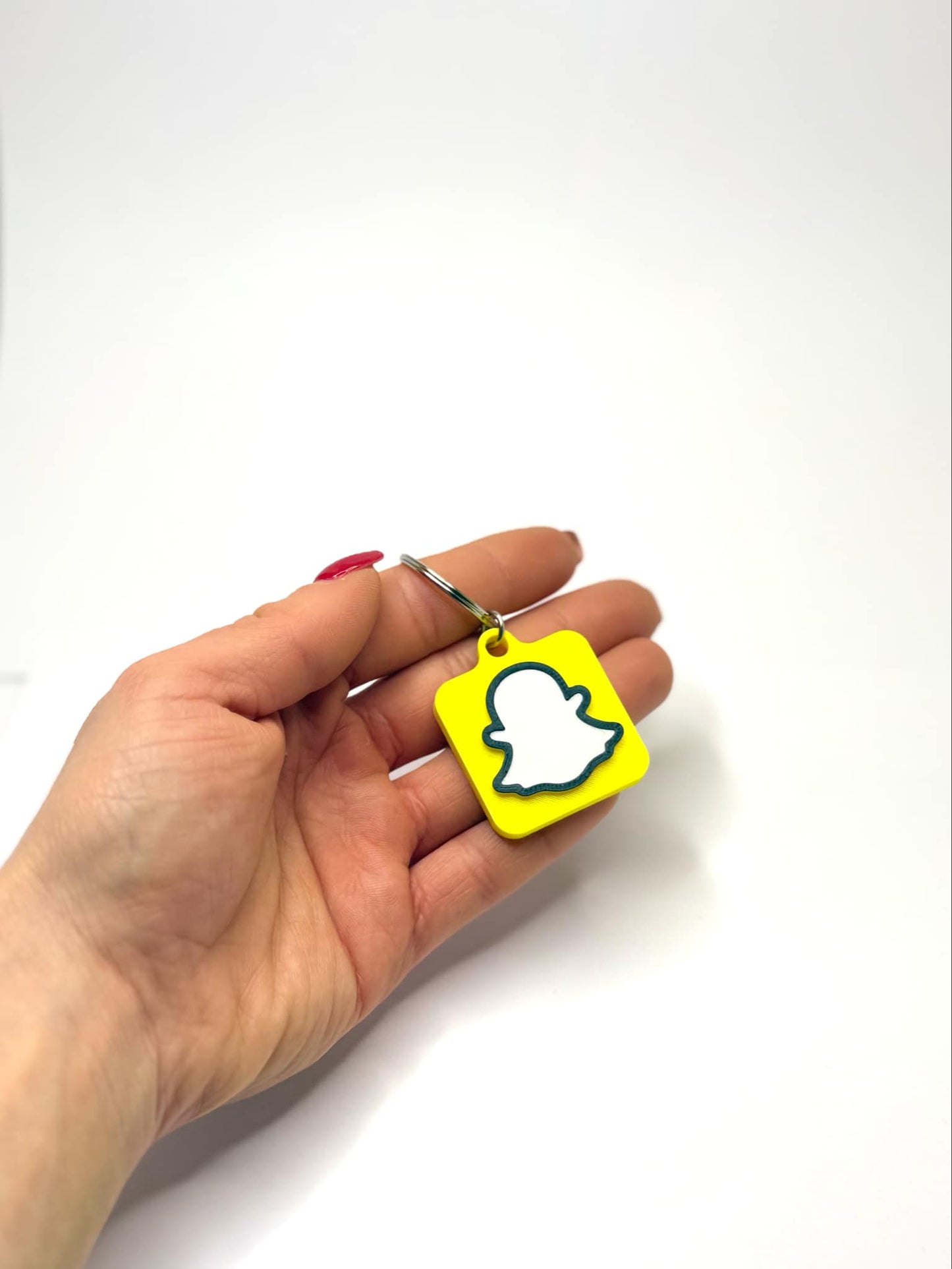 Nøkkelring Snapchat NFC