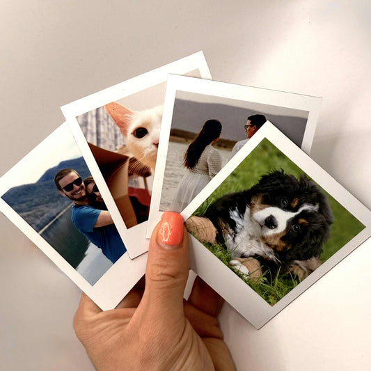 Fotomagneter - Polaroid-inspirerte