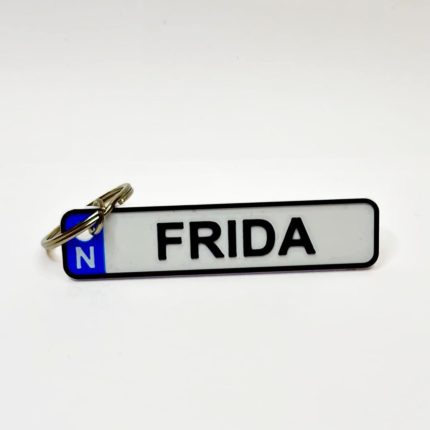 Bilskilt med navn