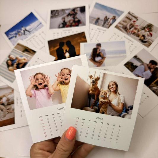 Fotomagneter med kalender