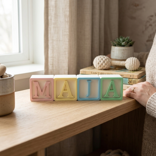 Navneklosser med bokstaver
