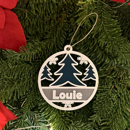 Personlig julekule med navn