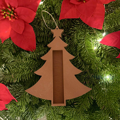 Juletre med plass til sjokolade