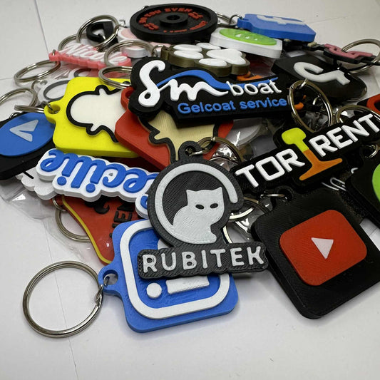 NFC nøkkelringer med din firmalogo