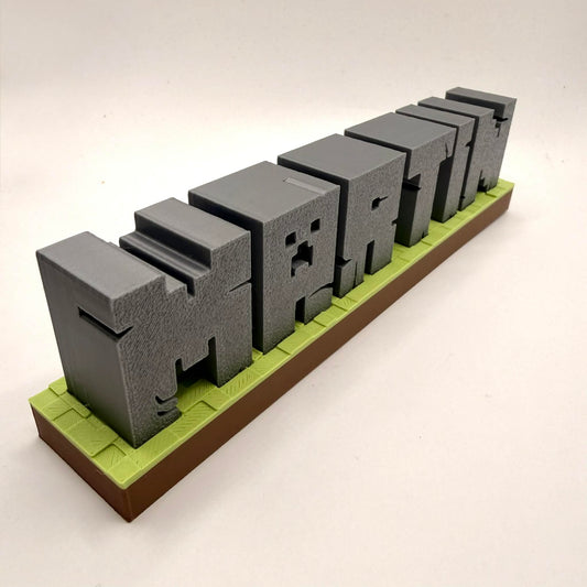 Personlig Minecraft-dekorasjon