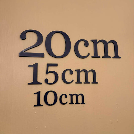 Fasadebokstaver (10cm)