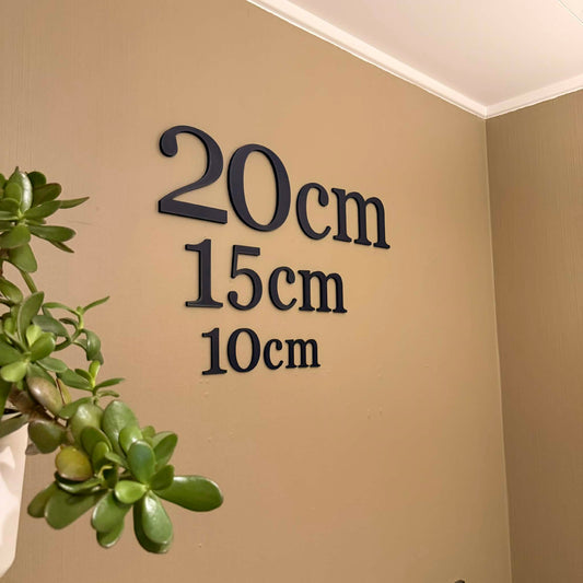 Fasadebokstaver (20cm)