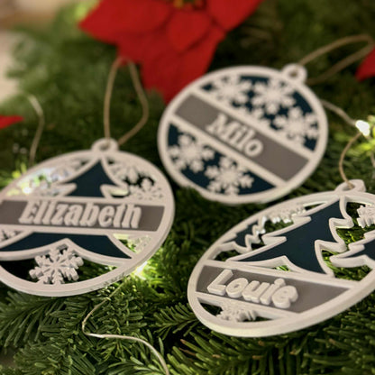 Personlig julekule med navn