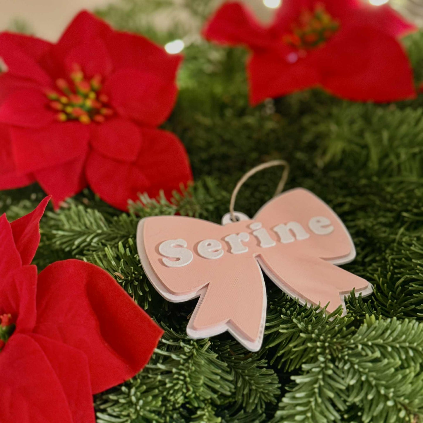 Personlig sløyfe med navn