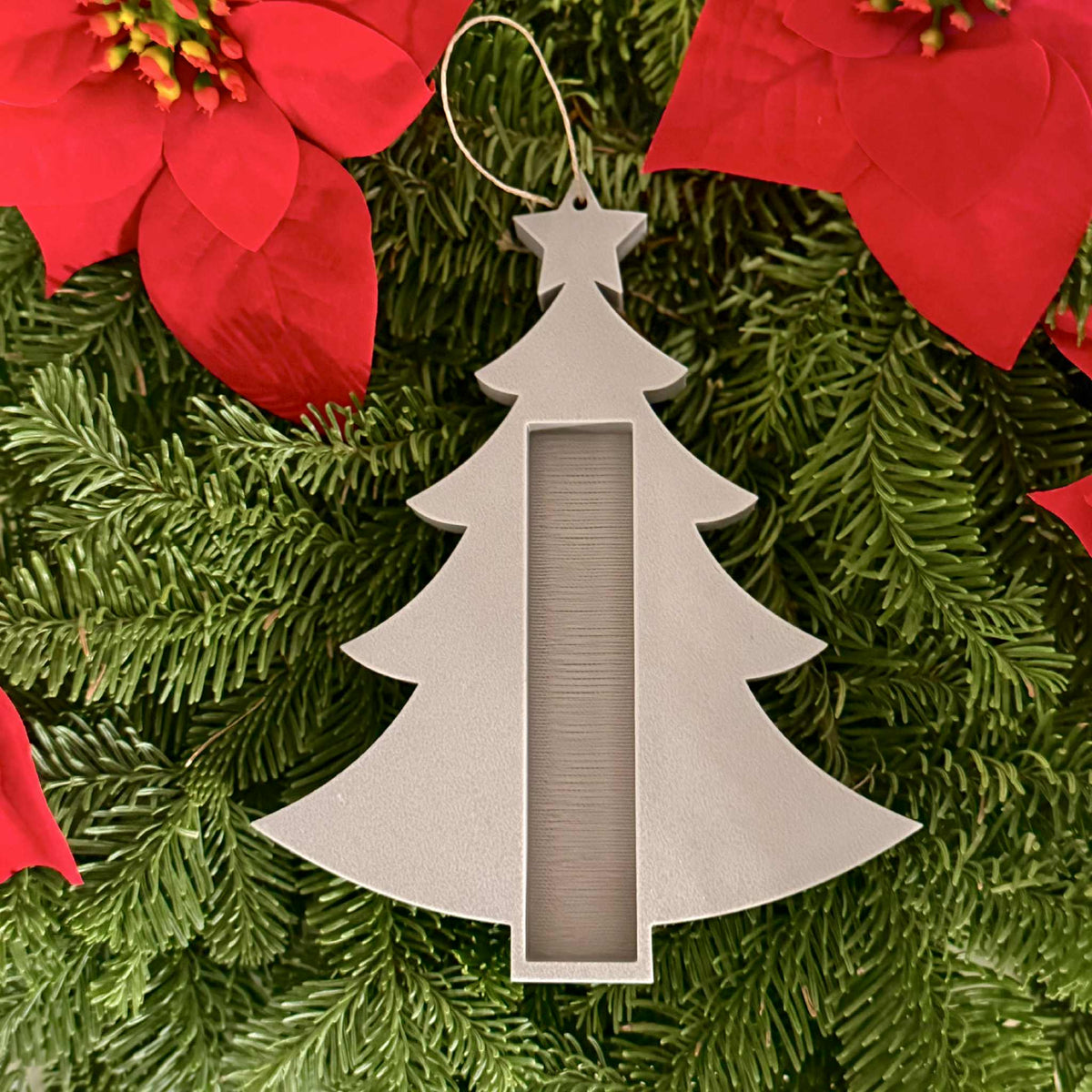 Juletre med plass til sjokolade