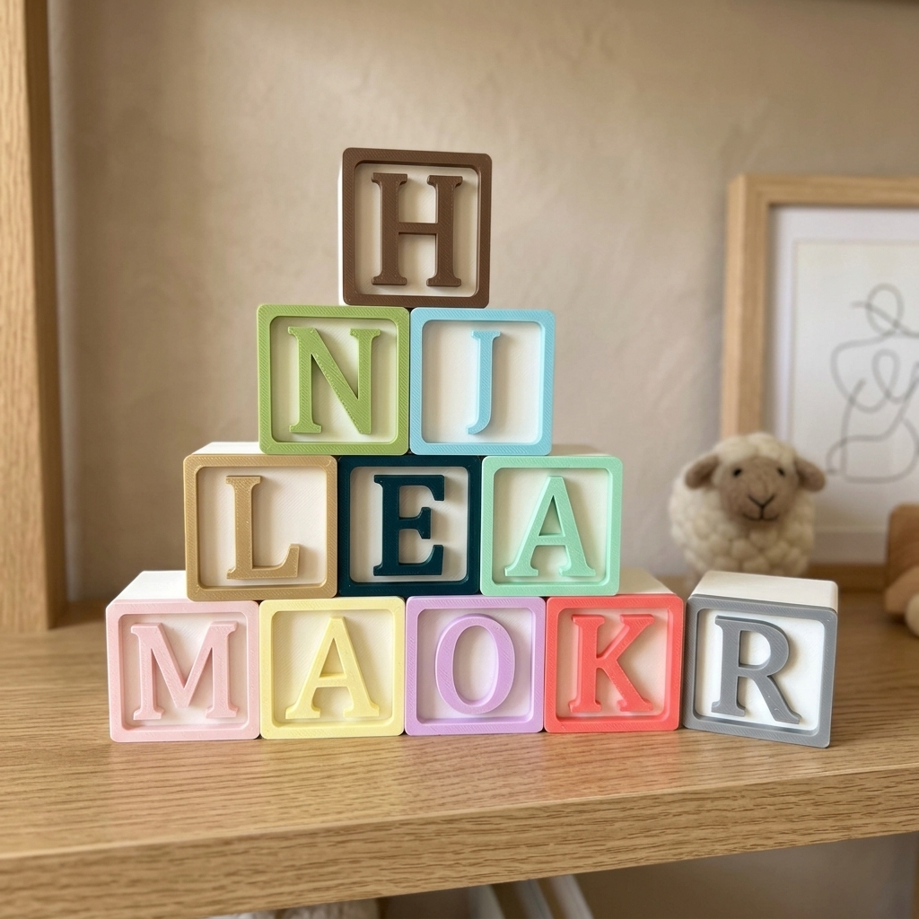 Navneklosser med bokstaver