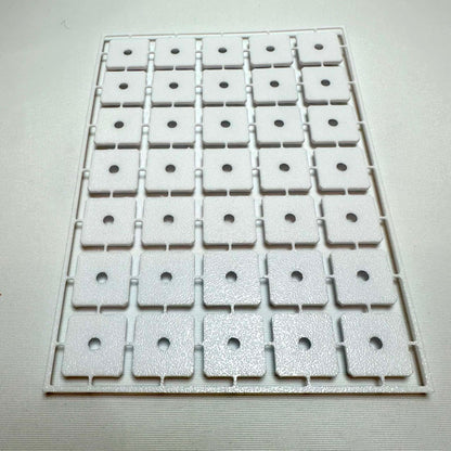 Kabelholder for strips – firkantet (35 stk.)