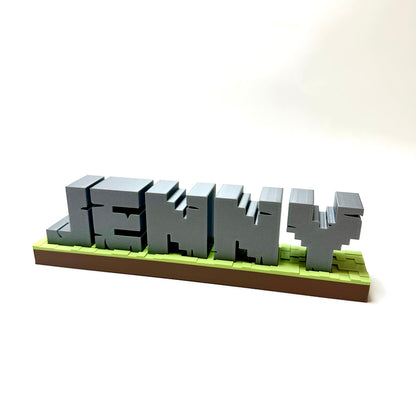 Personlig Minecraft-dekorasjon