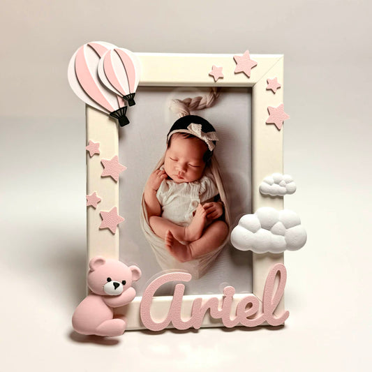 Personlig fotoramme med navn