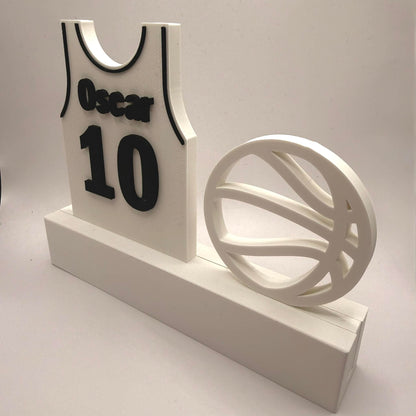 Personlig basketball-dekorasjon