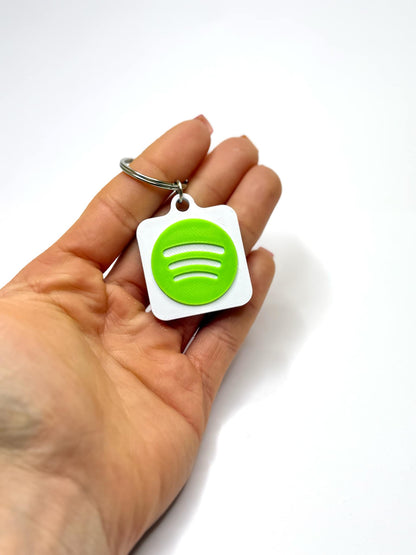 Nøkkelring Spotify NFC