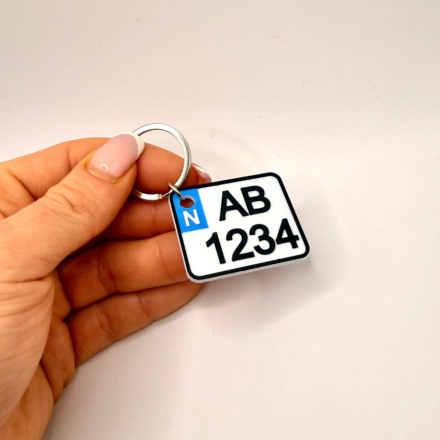 Mini MC-registreringsskilt