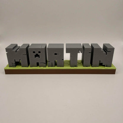 Personlig Minecraft-dekorasjon