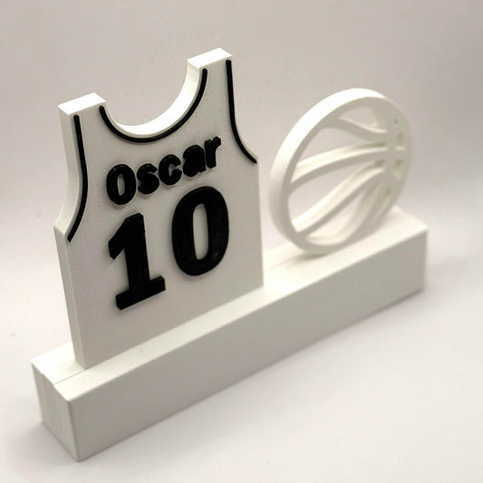 Personlig basketball-dekorasjon